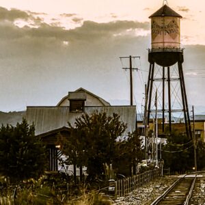 Olde Town Arvada water tower